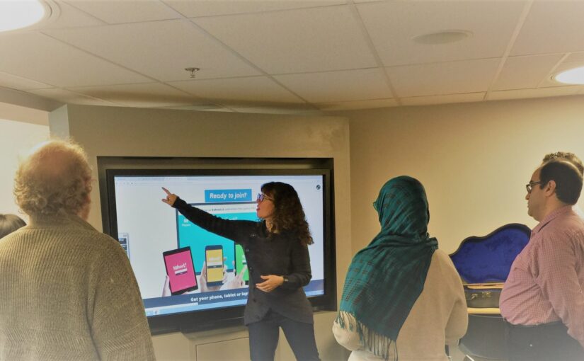 An ISW-Collaboration Classroom-Blackboard Mash Up!