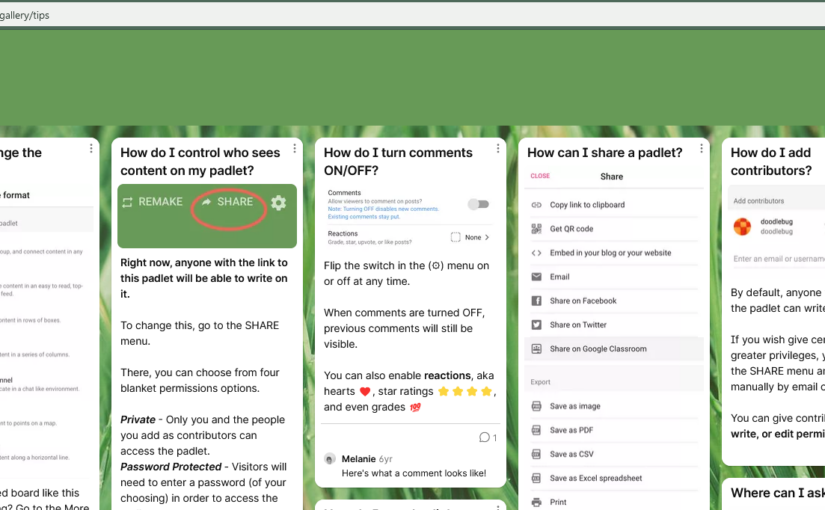 Introducing Padlet: A multimedia pinboard